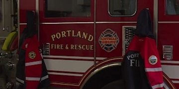 Portland Fire and Rescue crews responded to residential structure fire on Northeast 72nd Avenue and Northeast Lombard Street