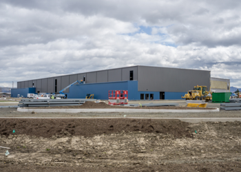 Construction for the Rogue Credit Union Community Complex is approximately 55 percent complete, officials say