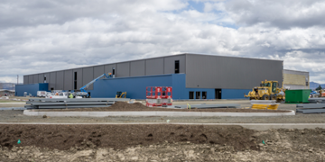 Construction for the Rogue Credit Union Community Complex is approximately 55 percent complete, officials say