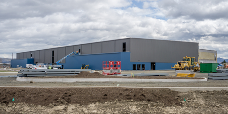 Construction for the Rogue Credit Union Community Complex is approximately 55 percent complete, officials say