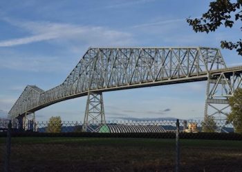 The Lewis and Clark Bridge between Rainier and Longview, Washington will close for up to eight days beginning July 16 for bridge deck repairs