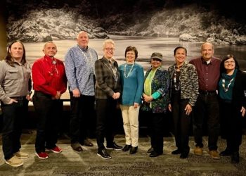 Gov. Kotek and First Lady Aimee Kotek Wilson kicked off a commitment to visit Oregon’s nine federally recognized sovereign Tribal nations in 2024 by spending the day with the Confederated Tribes of Siletz Indians