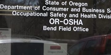 The Oregon Occupational Safety and Health Division has fined a Bend construction company $103,438 for repeatedly violating a requirement to provide protective systems to safeguard workers from fall hazards that could seriously injure or kill them
