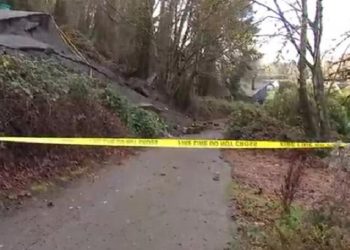 Landslide Hits Portland’s Rocky Butte Neighborhood Amid Strong Storms
