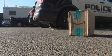 Corvallis Police Department’s Bait Package Program Helps Catch Porch Pirates