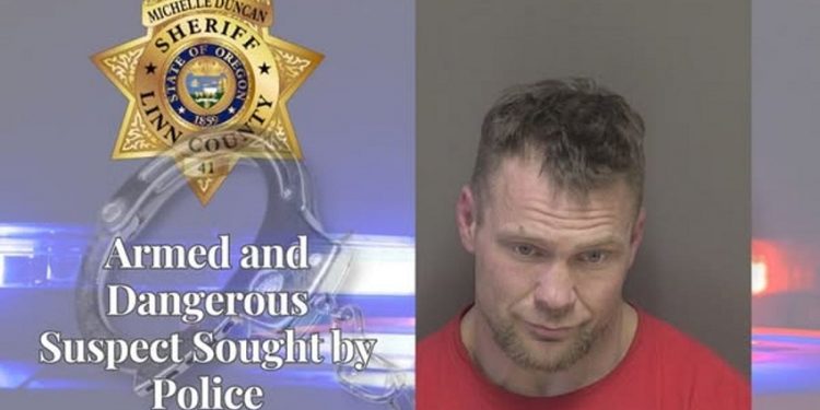 Search Intensifies for Armed Suspect in Sweet Home, Oregon