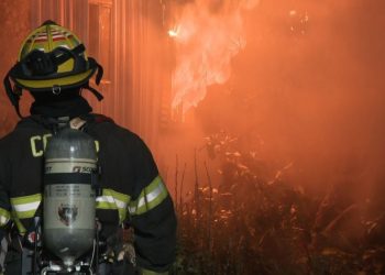 Coburg Fire Department Hosts Live Burn Training Exercise for Volunteer Firefighters