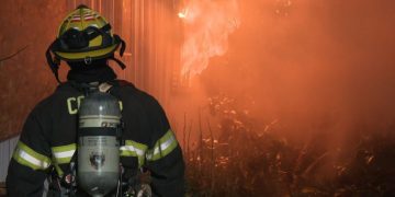 Coburg Fire Department Hosts Live Burn Training Exercise for Volunteer Firefighters