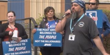 Rally in Eugene Raises Concerns Over USPS Cuts and Privatization