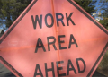 Crosswalk installation limits access on 37th Street in Astoria July 29