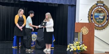 Astoria Police Department recognizes dispatcher for completing state training academy