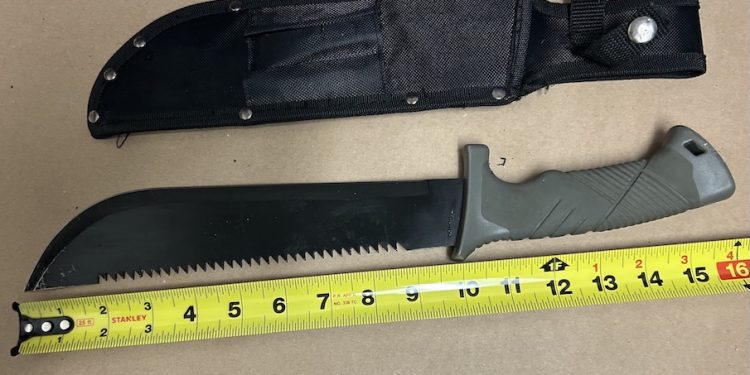 Astoria police arrest suspect after machete incident near 11th Street and Duane Street