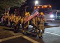 Astoria firefighters honor 9/11 victims with early morning hike to top of Astoria Column